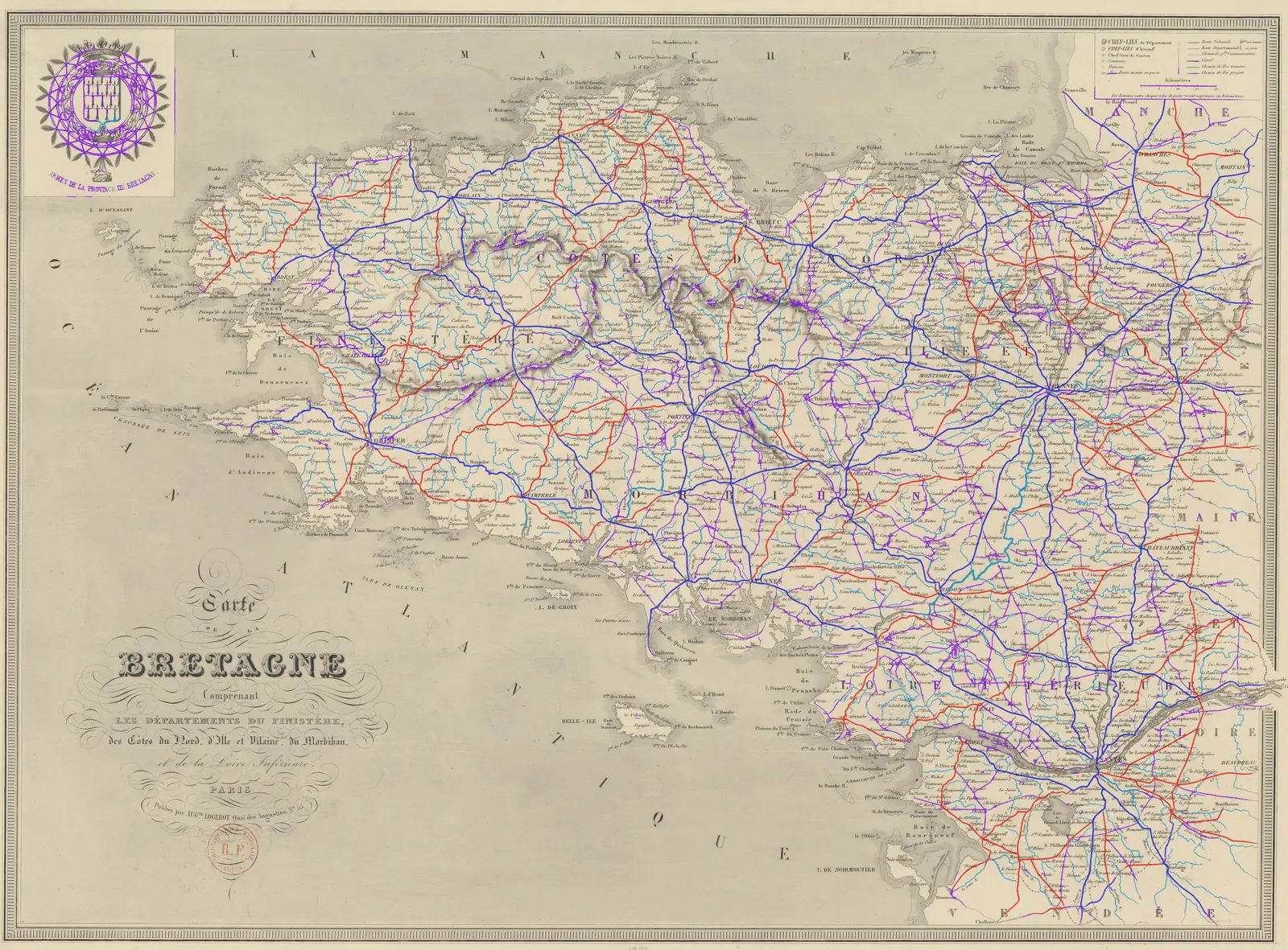 Carte entière, février 2026. Les traits violets du blason sont des chemins inventés par le modèle.